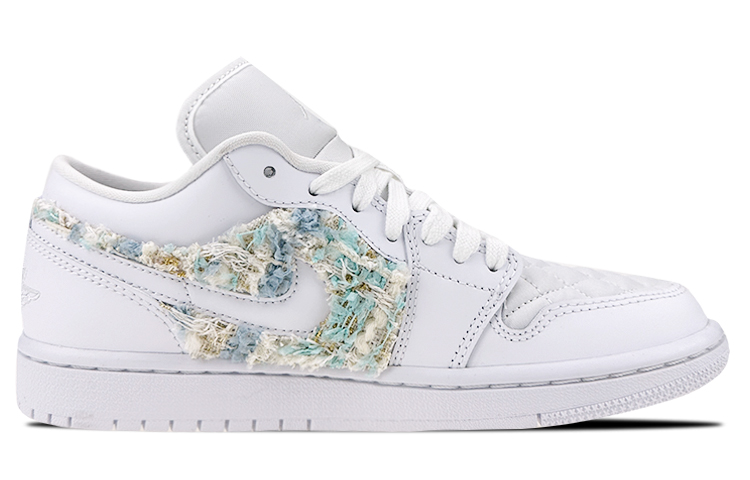 Order (W) [定制鞋款] Air Jordan Chanel x 1 Low '白绿珍珠' DB6480-100(Team叁-女款AJ绿小香)