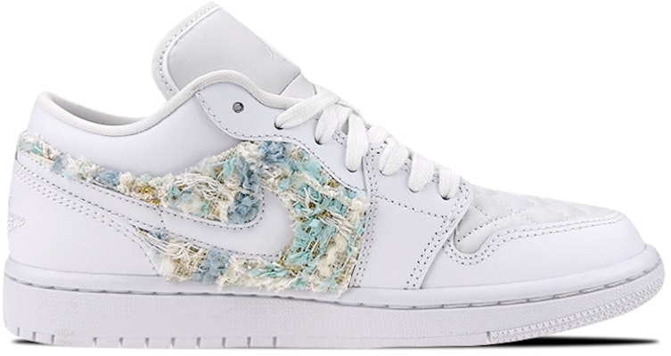 (W) 에어 조던 샤넬 x 1 로우 '화이트 그린 펄' (커스텀) DB6480-100(Team叁-女款AJ绿小香) Order (W) 에어 조던 샤넬 x 1 로우 '화이트 그린 펄' (커스텀) DB6480-100(Team叁-女款AJ绿小香)