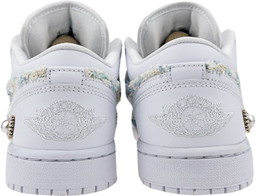 (W) 에어 조던 샤넬 x 1 로우 '화이트 그린 펄' (커스텀) DB6480-100(Team叁-女款AJ绿小香) Purchase (W) 에어 조던 샤넬 x 1 로우 '화이트 그린 펄' (커스텀) DB6480-100(Team叁-女款AJ绿小香)