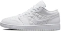 Sizing 【訂製球鞋】Jordan Air Jordan 1 Low 小香風 淺色漸變 珍珠 絲綢鞋帶 少女專屬 小香奈兒 低幫 復古籃球鞋 女款 白米