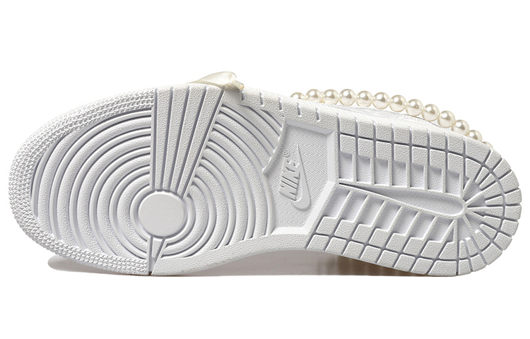 Details for (W) [定制鞋款] Air Jordan Chanel x 1 Mid '白珍珠 - 丝绳' DB6078-100(Team拾玖-小香风)