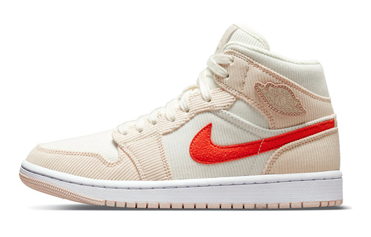 Details for (W) [定制鞋款] Air Jordan CLOT x 1 Mid '白粉' DA8009-108(TeamB-情人节星月白粉)