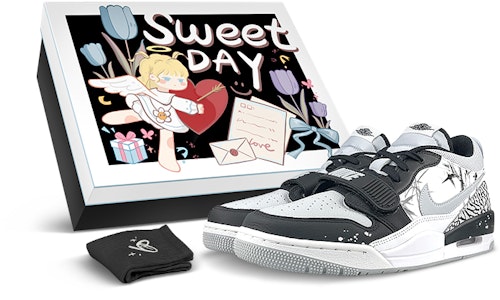 【定制球鞋】 Jordan Legacy 312 玩鞋 禮盒 水墨 竹 國風 防滑耐磨 低筒 復古籃球鞋 女款 黑白 Buy 【定制球鞋】 Jordan Legacy 312 玩鞋 禮盒 水墨 竹 國風 防滑耐磨 低筒 復古籃球鞋 女款 黑白