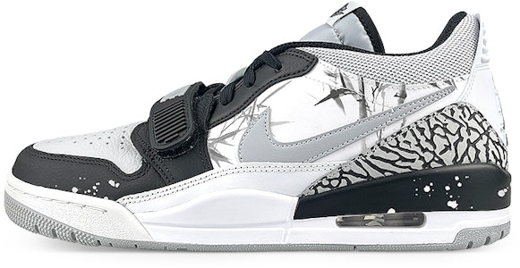【定制球鞋】 Jordan Legacy 312 玩鞋 禮盒 水墨 竹 國風 防滑耐磨 低筒 復古籃球鞋 女款 黑白 Order 【定制球鞋】 Jordan Legacy 312 玩鞋 禮盒 水墨 竹 國風 防滑耐磨 低筒 復古籃球鞋 女款 黑白