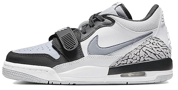 【定制球鞋】 Jordan Legacy 312 玩鞋 禮盒 水墨 竹 國風 防滑耐磨 低筒 復古籃球鞋 女款 黑白 1