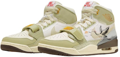 (W) 에어 조던 레거시 312 '청송'(Air Jordan Legacy 312 'Cheongsong') FD9909-111(Team56-仙鹤松山) Lookbook (W) 에어 조던 레거시 312 '청송'(Air Jordan Legacy 312 'Cheongsong') FD9909-111(Team56-仙鹤松山)