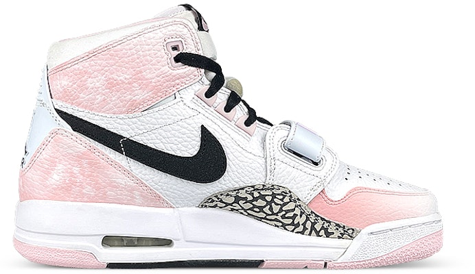 【訂製球鞋】 Jordan Legacy 312 兔子 星星 布貼 漸變粉 暈染 少女心 高筒 復古籃球鞋 女款 白粉 Order 【訂製球鞋】 Jordan Legacy 312 兔子 星星 布貼 漸變粉 暈染 少女心 高筒 復古籃球鞋 女款 白粉