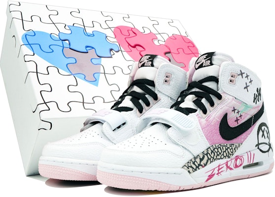 (W) 에어 조던 레거시 312 '화이트 블랙 핑크' 커스텀 슈즈 AT4040-106(Team113-跳动字节S-BOX) Buy (W) 에어 조던 레거시 312 '화이트 블랙 핑크' 커스텀 슈즈 AT4040-106(Team113-跳动字节S-BOX)