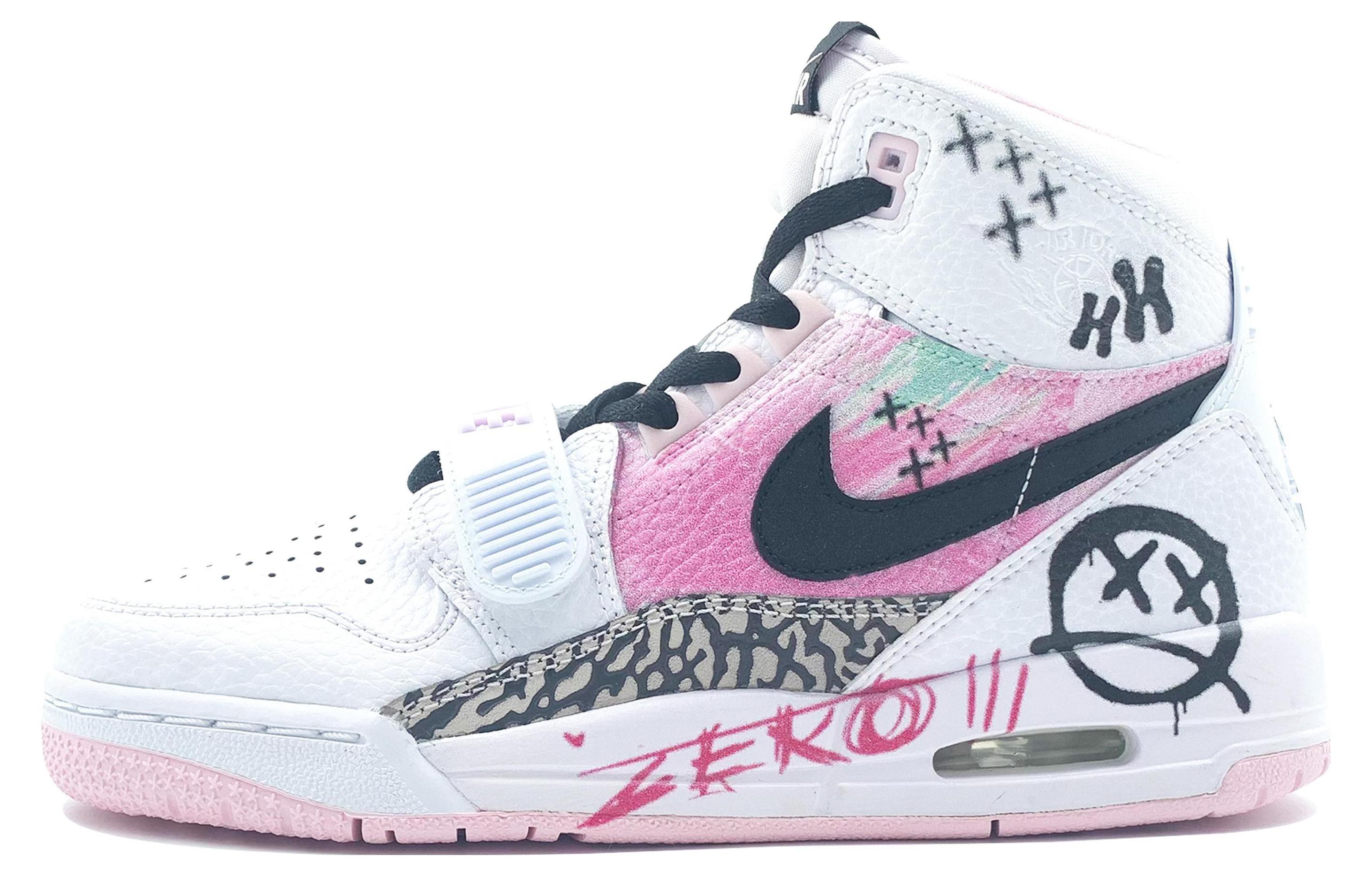 Order (W) 【定制鞋款】Air Jordan Legacy 312 '白黑粉' AT4040-106(Team113-跳动字节S-BOX)