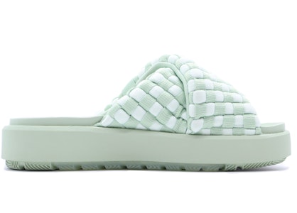 【訂製球鞋】 Jordan Sophia 滑脫鞋 編織 流蘇 防滑潮流舒適 休閒百搭 波希米亞風 碎花一字拖鞋 女款 綠色 Lookbook 【訂製球鞋】 Jordan Sophia 滑脫鞋 編織 流蘇 防滑潮流舒適 休閒百搭 波希米亞風 碎花一字拖鞋 女款 綠色