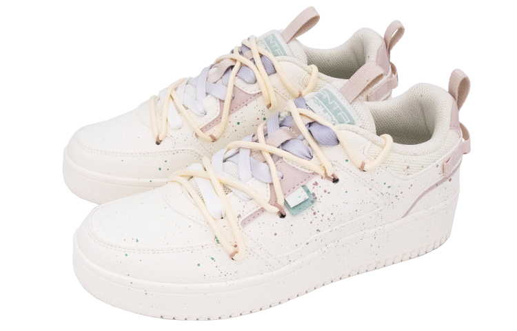 [Custom Shoes] (W) Anta Low 'Polka Dot Art Deconstructed - White Lotus Grey' 圖 3