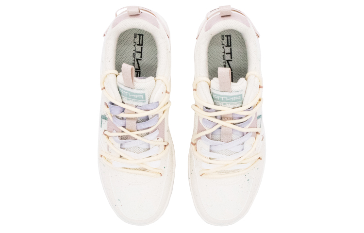 [Custom Shoes] (W) Anta Low 'Polka Dot Art Deconstructed - White Lotus Grey' 圖 4