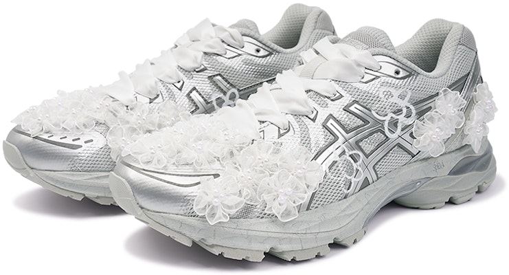 【訂製運動鞋】Asics Gel-Flux 4 TW 莓果 銀花香 四季風 芭蕾風 高階風 低筒 跑步鞋 女款 銀灰 Lookbook 【訂製運動鞋】Asics Gel-Flux 4 TW 莓果 銀花香 四季風 芭蕾風 高階風 低筒 跑步鞋 女款 銀灰