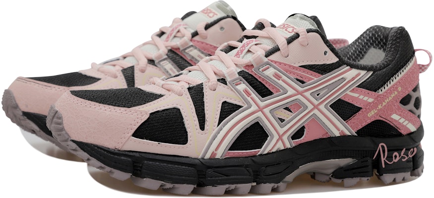 (W) 【カスタムシューズ】(女性用) ASICS ゲルカハナ8 'ローズ ブラック-ピンク' 1012A978-103(Team拾玖-玫瑰黑粉) Lookbook (W) 【カスタムシューズ】(女性用) ASICS ゲルカハナ8 'ローズ ブラック-ピンク' 1012A978-103(Team拾玖-玫瑰黑粉)