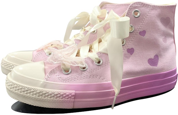 (W) カスタムチャック70 ハイ「ドリーミーバタフライ 紫×白」 A00533C(TeamD-女款梦幻小蝴蝶) Lookbook (W) カスタムチャック70 ハイ「ドリーミーバタフライ 紫×白」 A00533C(TeamD-女款梦幻小蝴蝶)