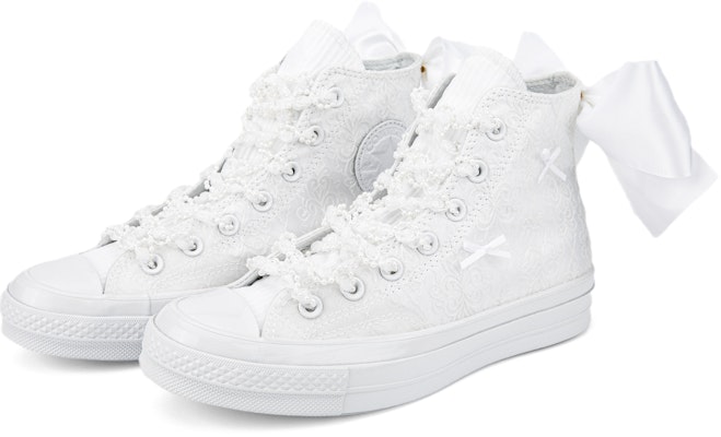 (W) 컨버스 척테일러 70s 하이 '웨딩 화이트' (커스텀) A07078C(Team18-蝴蝶公主) Lookbook (W) 컨버스 척테일러 70s 하이 '웨딩 화이트' (커스텀) A07078C(Team18-蝴蝶公主)