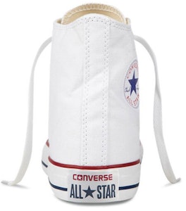 【訂製球鞋】Converse HI Top Chuck Taylor All Star 高幫 聖誕禮物 緞帶鞋帶 帆布鞋 男女款 白紅 5