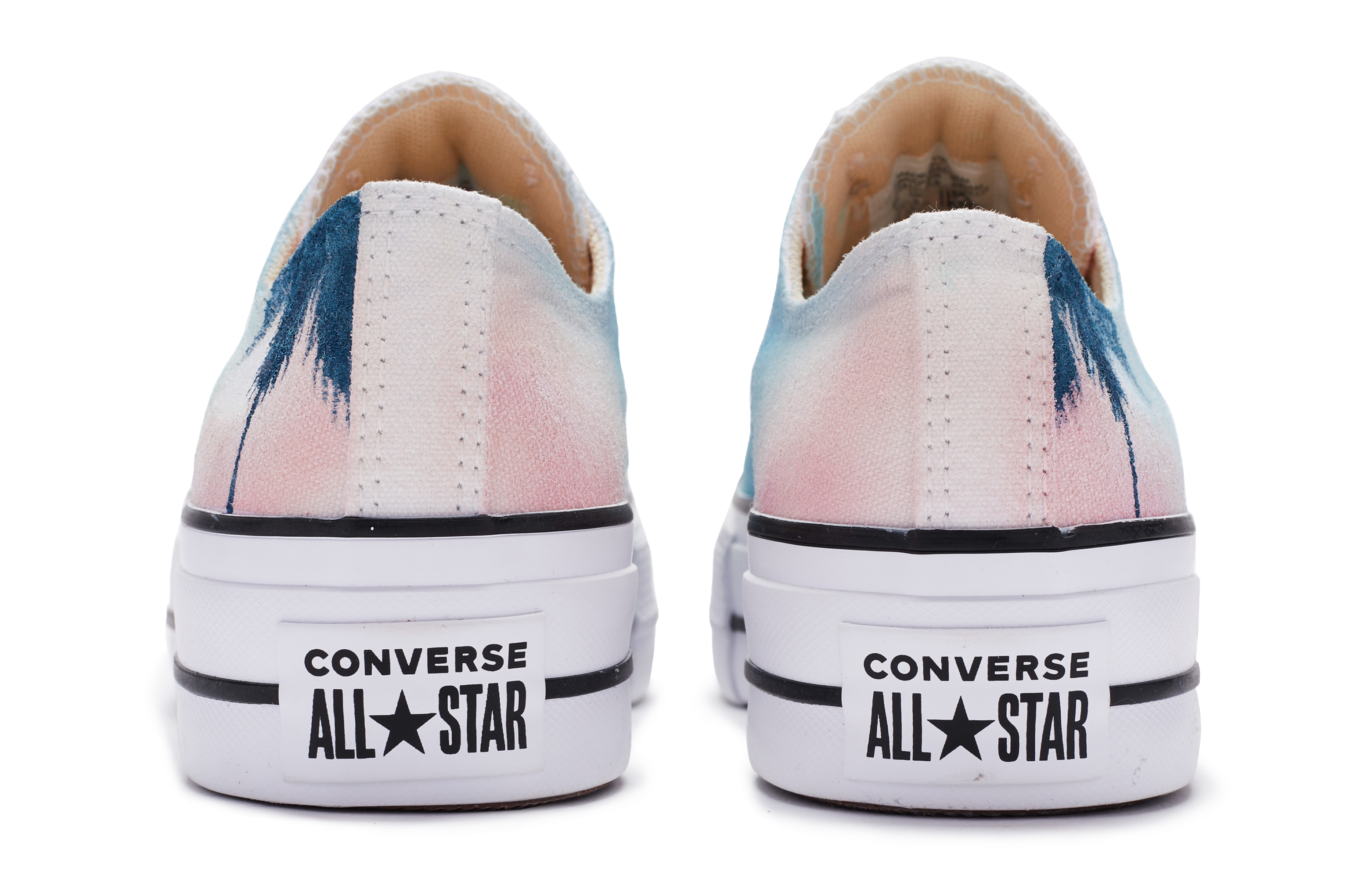 Shop (W) [Kasut Custom] Converse Chuck Taylor All Star 'Tropical Roam Biru Putih Oren' 560251C(TeamR-女款热带漫游S-BOX)
