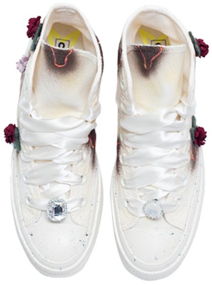 (W) 컨버스 척테일러 70s 디스트레스드 플로럴 젬스톤 (연노랑) 571354C(Teamfour-女款灼伤花朵淡黄色) Shop (W) 컨버스 척테일러 70s 디스트레스드 플로럴 젬스톤 (연노랑) 571354C(Teamfour-女款灼伤花朵淡黄色)