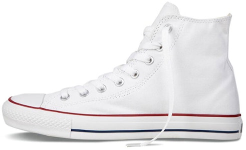 【訂製球鞋】Converse HI Top Chuck Taylor All Star 高幫 聖誕禮物 緞帶鞋帶 帆布鞋 男女款 白紅 1