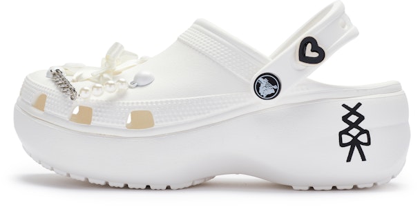 【訂製球鞋】 Crocs卡羅希 Classic clog BIGNIU 天使誕生那一刻 芭蕾風 飾品扣 洞洞鞋 女款 白色 Buy 【訂製球鞋】 Crocs卡羅希 Classic clog BIGNIU 天使誕生那一刻 芭蕾風 飾品扣 洞洞鞋 女款 白色