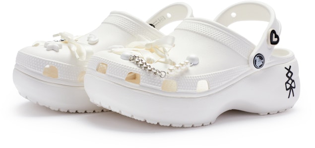 【訂製球鞋】Crocs卡駱馳 Classic clog BIGNIU天使誕生那一刻 潮流百搭 透氣耐磨 洞洞鞋 女款 白 Lookbook 【訂製球鞋】Crocs卡駱馳 Classic clog BIGNIU天使誕生那一刻 潮流百搭 透氣耐磨 洞洞鞋 女款 白