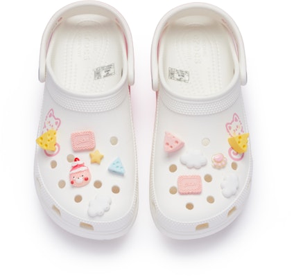 【訂製球鞋】Crocs卡骆驰 Classic clog BIGNIU 喵牌糕糕 小貓奶油蛋糕 裝飾扣 洞洞鞋 女款 白粉 Shop 【訂製球鞋】Crocs卡骆驰 Classic clog BIGNIU 喵牌糕糕 小貓奶油蛋糕 裝飾扣 洞洞鞋 女款 白粉