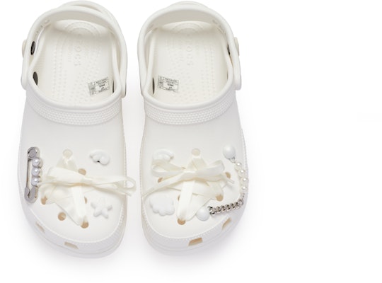 【訂製球鞋】 Crocs卡羅希 Classic clog BIGNIU 天使誕生那一刻 芭蕾風 飾品扣 洞洞鞋 女款 白色 Purchase 【訂製球鞋】 Crocs卡羅希 Classic clog BIGNIU 天使誕生那一刻 芭蕾風 飾品扣 洞洞鞋 女款 白色