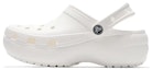 Sizing (W) 크록스 비그니우 클래식 클로그 '발레천사' (화이트) 206750-100(TeamR-女款天使诞生那一刻白色)