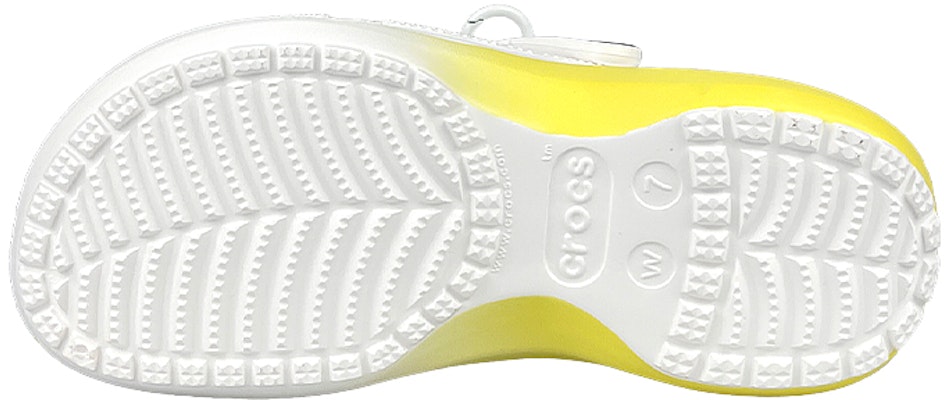 【定制球鞋】 Crocs卡駱馳 Classic clog 是在玩鞋 雲朵 芝士奶酪 鐳射鏈條 裝飾扣 洞洞鞋 女款 白黃 Details for 【定制球鞋】 Crocs卡駱馳 Classic clog 是在玩鞋 雲朵 芝士奶酪 鐳射鏈條 裝飾扣 洞洞鞋 女款 白黃