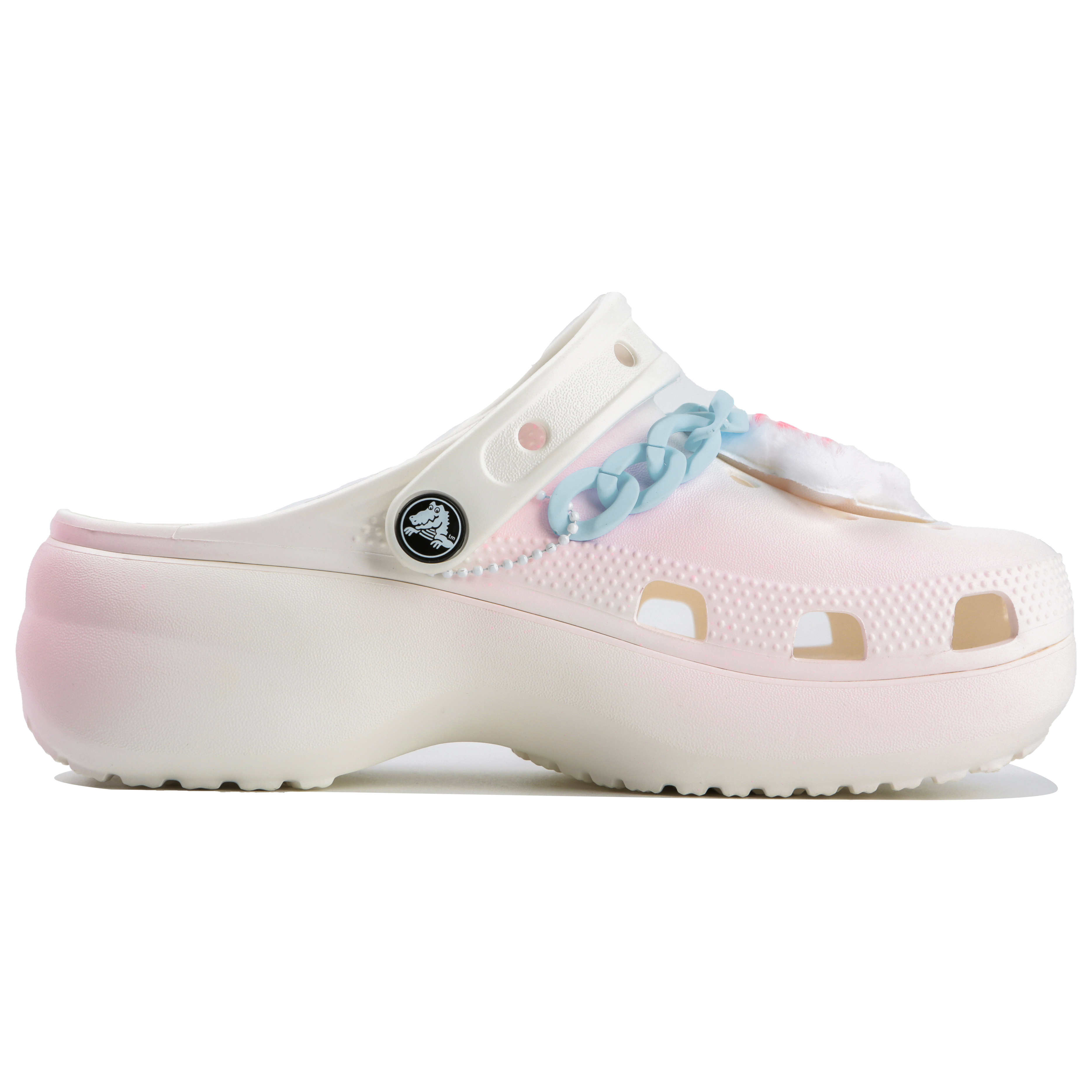 Order (W) カスタム クラシック クロックス「スイートハートクラウド」 206750-100(Team4-女款甜心云朵SBOX)