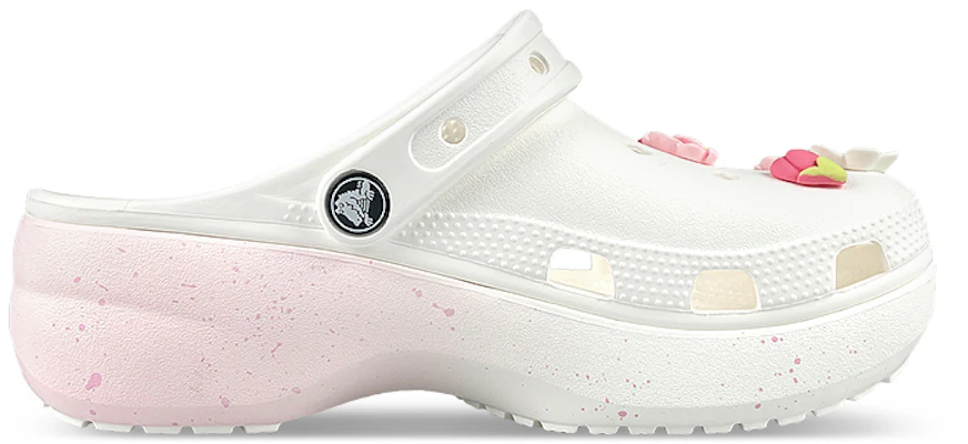 (W) 【定制鞋款】Crocs经典洞洞鞋‘白粉云樱花’ 206750-100(Team叁-女洞洞鞋樱花BOX) Order (W) 【定制鞋款】Crocs经典洞洞鞋‘白粉云樱花’ 206750-100(Team叁-女洞洞鞋樱花BOX)