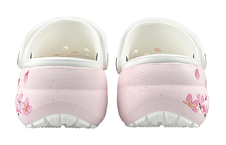 [Custom Shoes] (W) Crocs Classic Clog 'White Pink Cloud Cherry Blossom' 圖 4