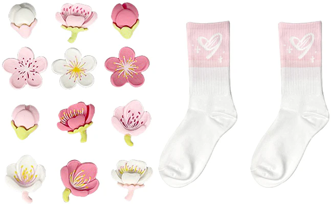 (W) 【定制鞋款】Crocs经典洞洞鞋‘白粉云樱花’ 206750-100(Team叁-女洞洞鞋樱花BOX) Sizing (W) 【定制鞋款】Crocs经典洞洞鞋‘白粉云樱花’ 206750-100(Team叁-女洞洞鞋樱花BOX)