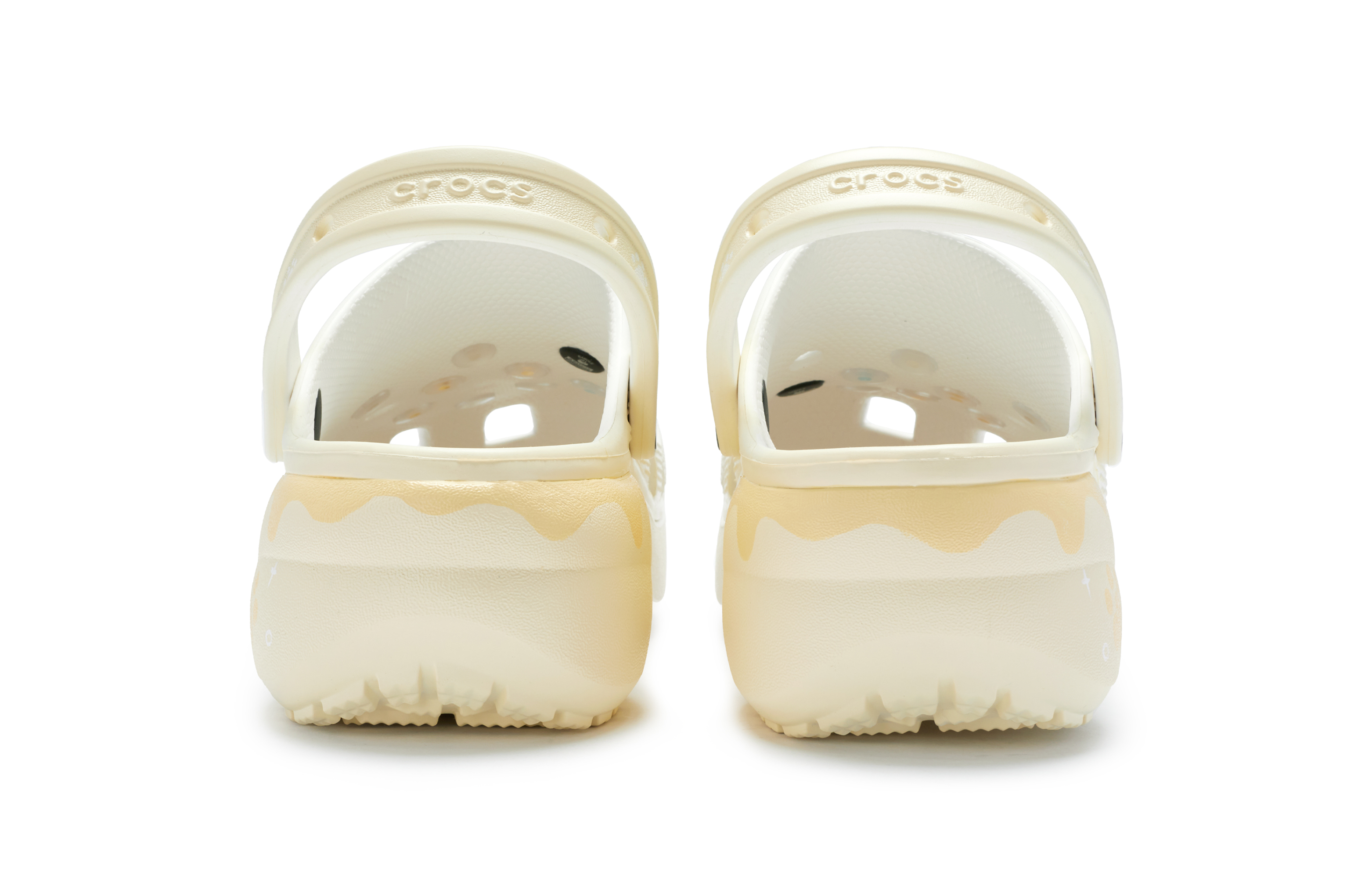 Purchase (W) 【定制鞋款】Crocs Foxy x Classic Clog“小狐狸奶油蛋糕” 206750-100(Team80-女款狐牌糕糕白黄)