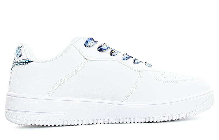 [Custom Shoes] (W) ERKE Chonglang 'Hand Painted Ukiyo-e White Blue' 圖 3