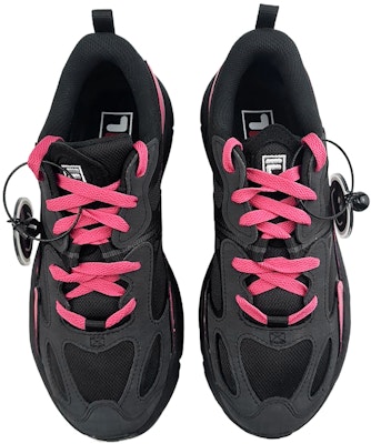(W) 휠라 마스 2 BNK '블랙핑크 스마일 참' 커스텀 슈즈 F12W232174PBK(Team40-404) Details for (W) 휠라 마스 2 BNK '블랙핑크 스마일 참' 커스텀 슈즈 F12W232174PBK(Team40-404)