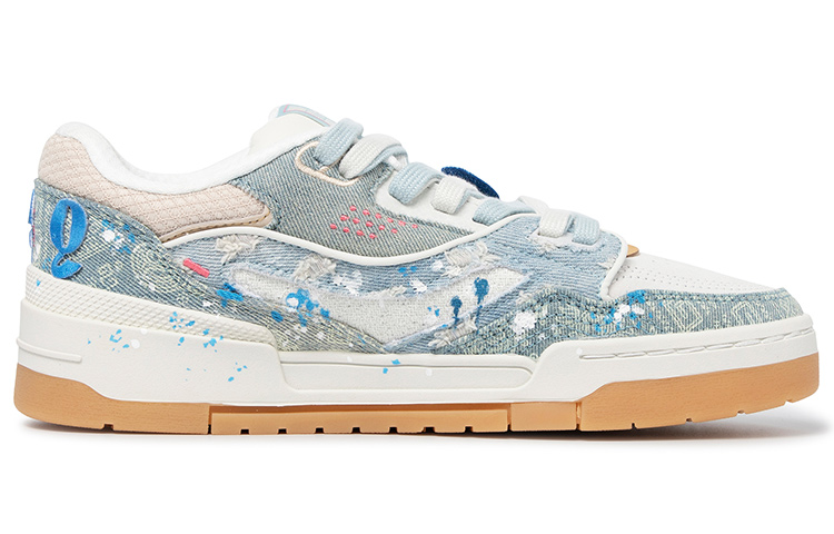 [Custom Shoes] (W) Li-Ning 001 'Da Vinci Custom - Blue Butterfly Denim' 圖 2