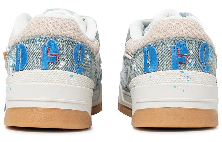 [Custom Shoes] (W) Li-Ning 001 'Da Vinci Custom - Blue Butterfly Denim' 圖 4