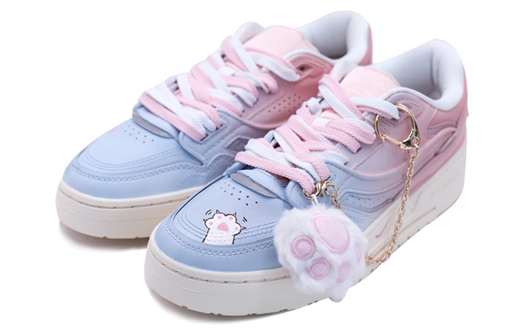 Shop (W) 【定制鞋款】李宁001低帮“棉花糖渐变猫爪” AGCS024-5(Team-S李宁BTC棉花糖猫爪)