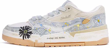 (W) Zapatillas Li-Ning 001 Low 'Splatter Daisy Azul Denim' AGCS022-1(TeamM-女款牛仔小雏菊做旧蓝色) Buy (W) Zapatillas Li-Ning 001 Low 'Splatter Daisy Azul Denim' AGCS022-1(TeamM-女款牛仔小雏菊做旧蓝色)