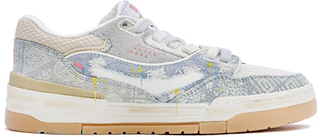 (W) Zapatillas Li-Ning 001 Low 'Splatter Daisy Azul Denim' AGCS022-1(TeamM-女款牛仔小雏菊做旧蓝色) Order (W) Zapatillas Li-Ning 001 Low 'Splatter Daisy Azul Denim' AGCS022-1(TeamM-女款牛仔小雏菊做旧蓝色)