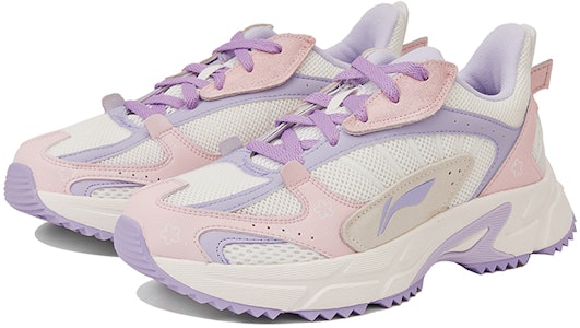 (W) 李寧「悪戯紫花」カスタムシューズ ARLQ002-3(Team15-女款粉紫学院风跑步鞋) Lookbook (W) 李寧「悪戯紫花」カスタムシューズ ARLQ002-3(Team15-女款粉紫学院风跑步鞋)