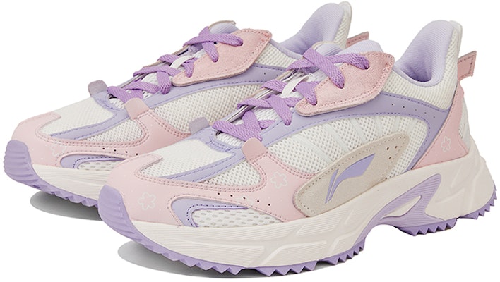 (W) 리닝 '나쁜 보라꽃' 커스텀 슈즈 (Li-ning 'Nappeun Borakkot' Custom Shoes) ARLQ002-3(Team15-女款粉紫学院风跑步鞋) Lookbook (W) 리닝 '나쁜 보라꽃' 커스텀 슈즈 (Li-ning 'Nappeun Borakkot' Custom Shoes) ARLQ002-3(Team15-女款粉紫学院风跑步鞋)