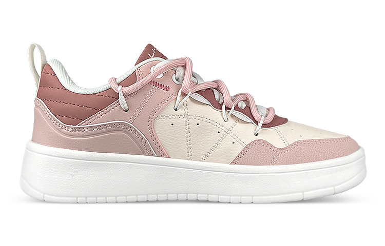 Order (W) [Sepatu Kustom] Li-Ning 'Cherry Blossom' AGCR316-3(Team47-女款樱桃树解)