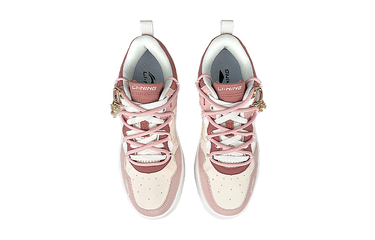 Shop (W) [Sepatu Kustom] Li-Ning 'Cherry Blossom' AGCR316-3(Team47-女款樱桃树解)