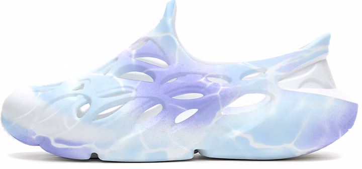 custom-shoes-women-li-ning-badfive-fast-recovery-slide-underwater-spray-summer-theme