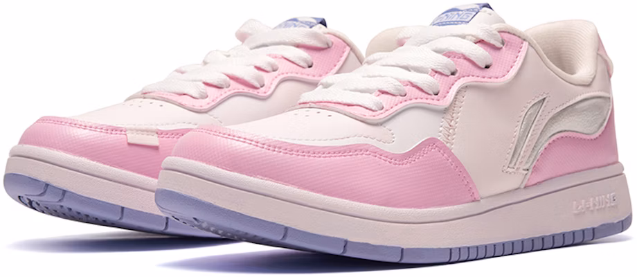 (W) 리닝 커스텀 캔버스화 '바비 핸드페인팅' (Li-Ning Custom Canvas 'Barbie Hand-Painted') AGCR318-3(TeamR-女款芭比白粉) Lookbook (W) 리닝 커스텀 캔버스화 '바비 핸드페인팅' (Li-Ning Custom Canvas 'Barbie Hand-Painted') AGCR318-3(TeamR-女款芭比白粉)