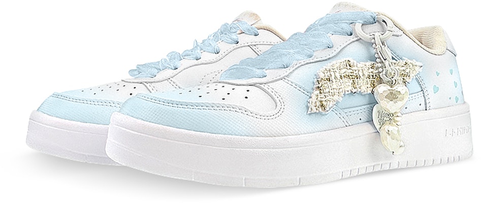 (W) 리닝 커스텀 슈즈 '민트 블루' (캐주얼) AGCS420-1(Team76-女款薄荷小香蓝) Lookbook (W) 리닝 커스텀 슈즈 '민트 블루' (캐주얼) AGCS420-1(Team76-女款薄荷小香蓝)