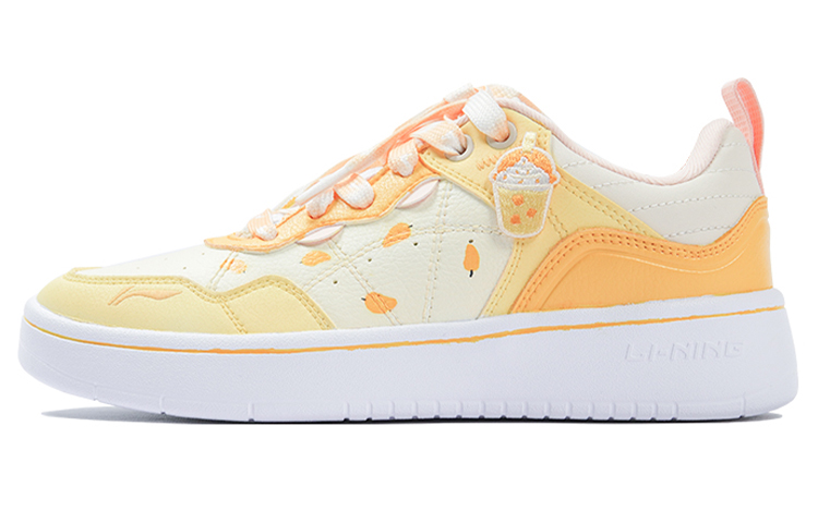 Buy (W) [Zapatos Personalizados] Li-Ning Classic Low 'Hielo Raspado de Mango' AGCR316-1(TeamP-芒果冰淇淋)